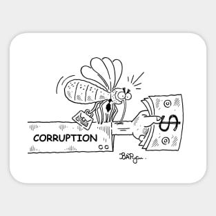 Corruption Sticker